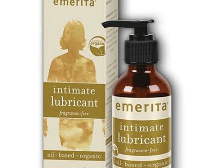 Organic Oil-Based Lubricant Fragrance Free 4 OZ By Emerita Online Hot Sale