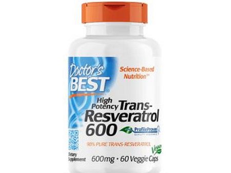 Trans-Resveratrol 60 Veggi Caps By Doctors Best Online Hot Sale