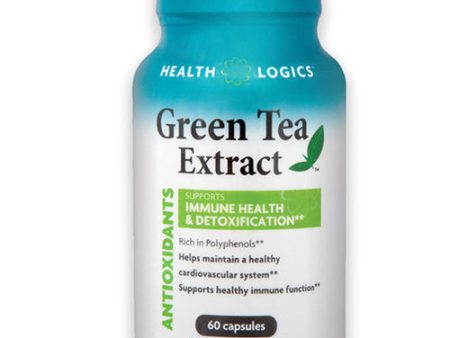 Green Tea Extract 60 Caps By Health Logics Sale