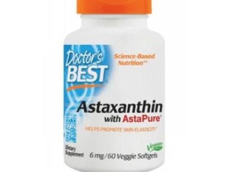 Astaxanthin with AstaPure 60 Softgels By Doctors Best Sale