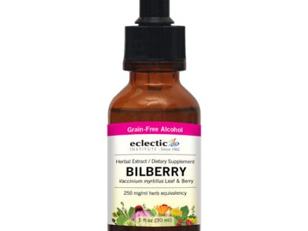 Bilberry 1 Oz with Alcohol By Eclectic Institute Inc For Sale