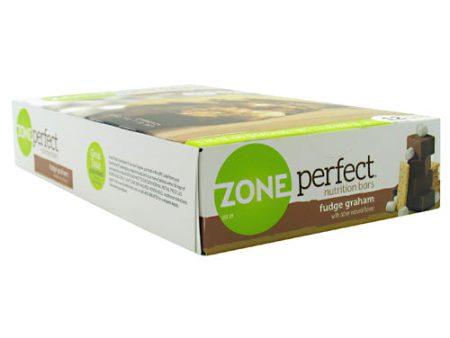 Zone Perfect Nutrition Bar Fudge Graham 1.58 oz 12 Bars By EAS For Sale