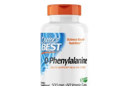 D-Phenylalanine 60 VCaps By Doctors Best on Sale