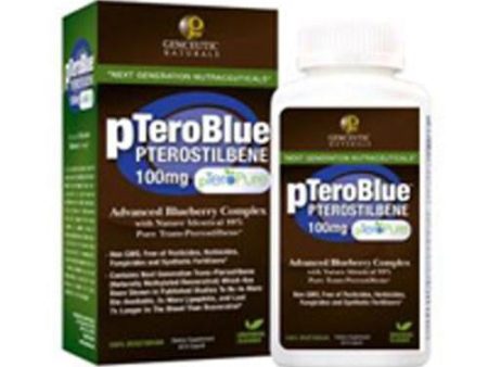 PTeroblue Pterostilbene 60 vcaps By Genceutic Naturals Supply