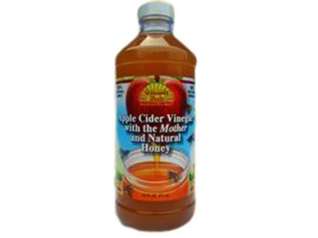 Apple Cider Vinegar With Mother & Honey 16 oz By Dynamic Health Laboratories Online Sale