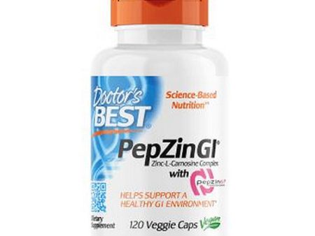 PepZin GI Zinc Carnosine Complex 120 Veggie Caps By Doctors Best Online