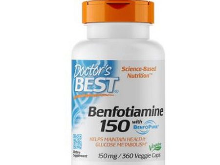 Benfotiamine 360 Veggi Caps By Doctors Best Discount