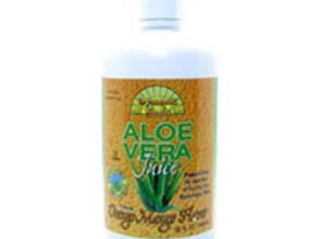 Organic Aloe Vera Juice Orange-Mango Flavor 32 OZ By Dynamic Health Laboratories on Sale