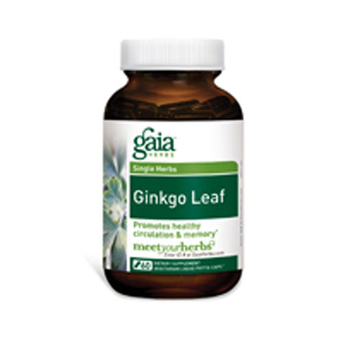 Ginkgo Leaf 60 caps By Gaia Herbs Cheap