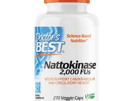 Nattokinase 270 Veggie Caps By Doctors Best Cheap