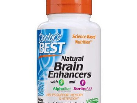 Natural Brain Enhancers 60 Veggie Caps By Doctors Best Sale