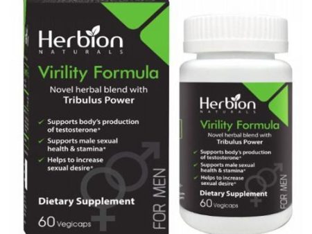 Virility Formula 60 Cap By Herbion Naturals Fashion