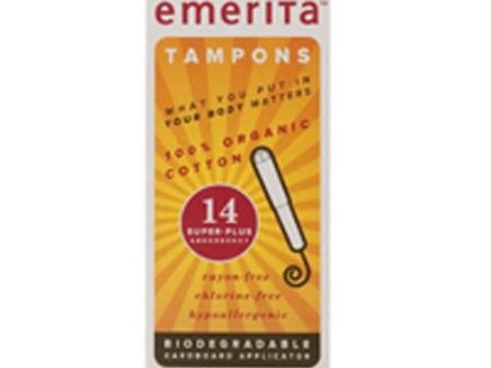 Super Plus Cotton Tampoons 14 ct By Emerita Fashion