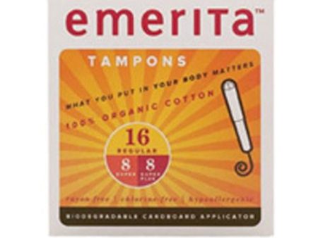 Cotton Tampoons Multipack 32 ct By Emerita Discount