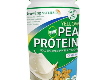 Pea Protein Powder Original 2.01 Lb By Growing Naturals For Discount