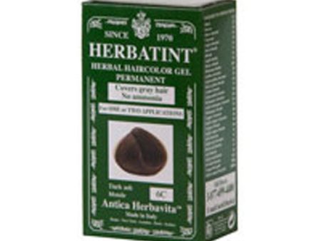 Herbatint Permanent Dark Ash Blonde (6C) 4 Oz By Herbatint Discount