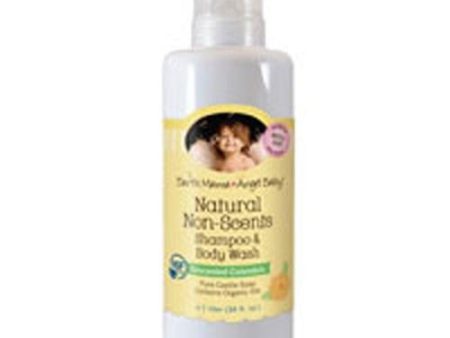 Natural Non-Scents Shampoo and Body Wash 5.3 OZ By Earth Mama Angel Baby Supply