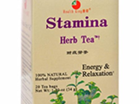 Stamina Tea 20bg By Health King Online Hot Sale