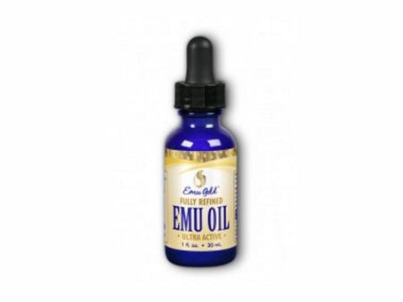 Emu Oil Certified Pure Grade A Extra Strength 1 oz By Emu Gold For Sale