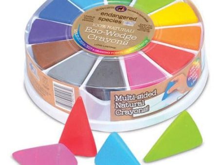 Eco Wedge Crayons 12 ct By Health Science Labs Discount