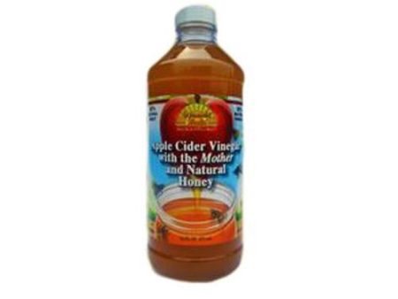 Apple Cider Vinegar with the Mother and Natural Honey 32 fl oz By Dynamic Health Laboratories Online Sale