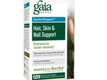 Hair Skin & Nail Support 60 caps By Gaia Herbs Online