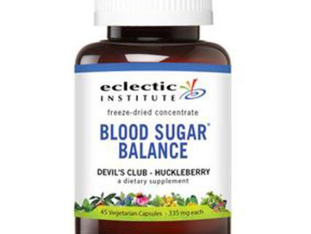 Blood Sugar Balance 45 Caps By Eclectic Institute Inc Online Hot Sale