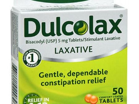 Dulcolax Laxative Tablets 50 tabs By Dulcolax Sale