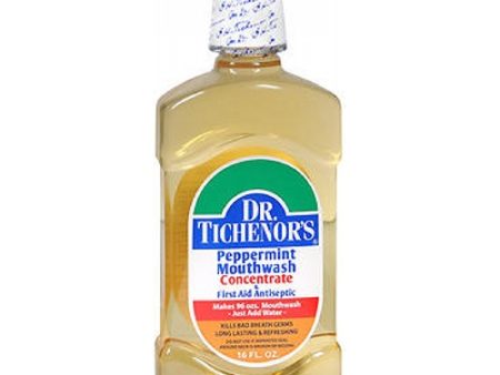 Dr. Tichenors Antiseptic Mouthwash Peppermint 16 oz By Dr. Tichenors Online Hot Sale