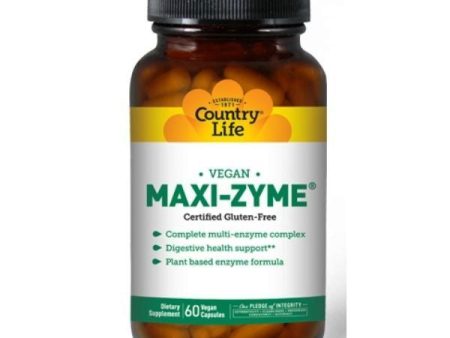 Maxi-Zyme 120 Caps By Country Life Online now