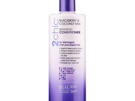 2Chic Ultra Repair Conditioner Blackberry & Coconut Milk Value Size 24 Oz By Giovanni Cosmetics on Sale