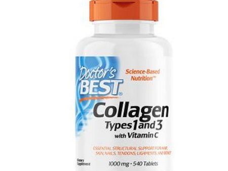 Collagen Types 1 & 3 540 Tabs By Doctors Best For Discount