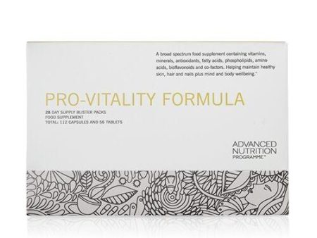 Advanced Nutrition Programme Pro-Vitality Formula  112 Capsules For Cheap