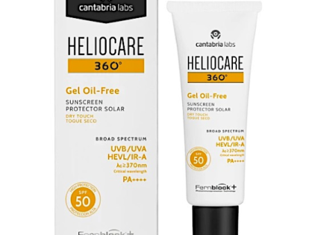 Heliocare 360 Oil Free Gel 50ml Sun Protection For Sale